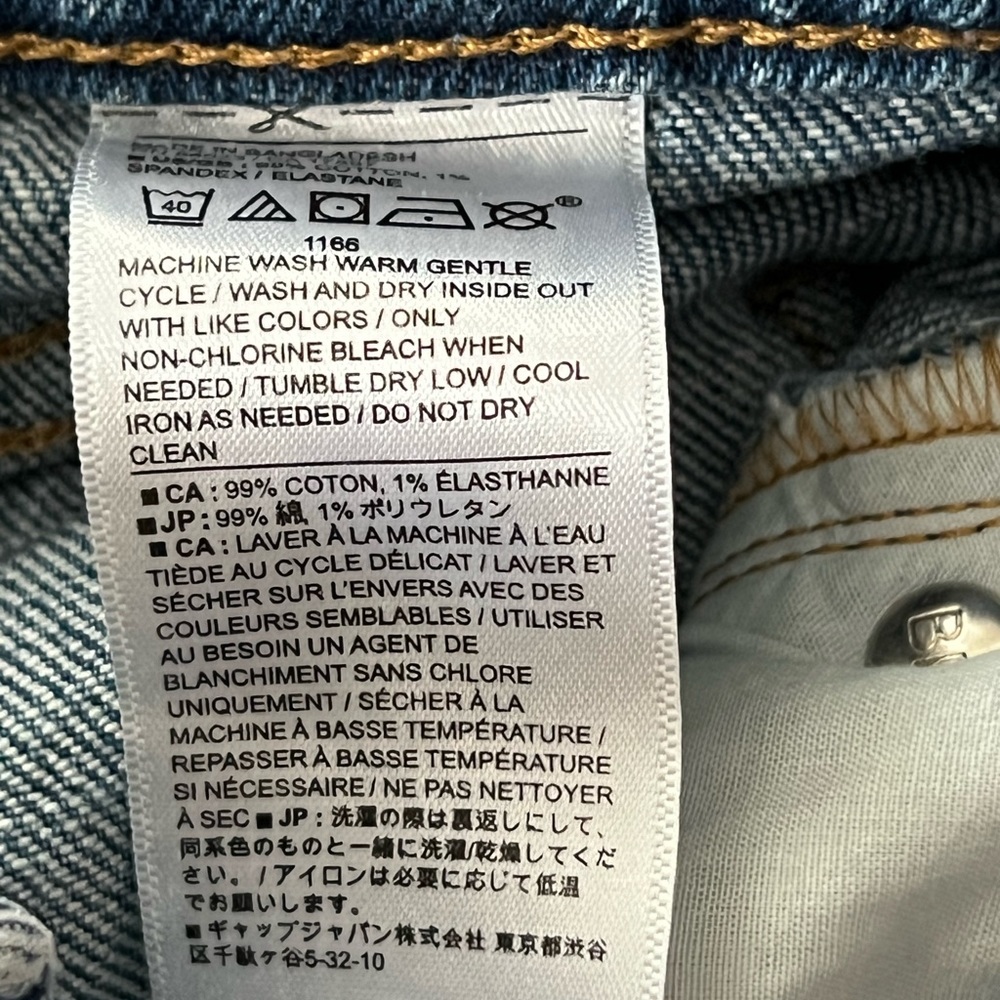 Banana Republic blue Jean shorts women’s size 26/2 - Picture 3 of 6